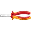 str. pliers VDE with 2-component handles 165mm mm2